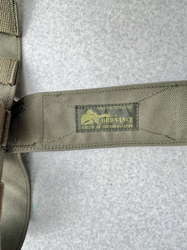 画像10: ORDNANCE TACTICAL OKINAWA 沖縄オードナンス製 FRONT FASTEX CHEST RIG (10)