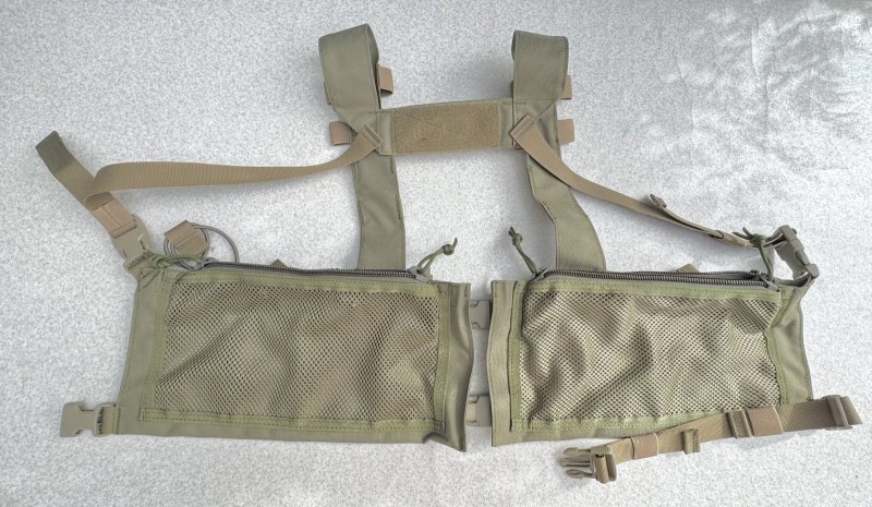 画像9: ORDNANCE TACTICAL OKINAWA 沖縄オードナンス製 FRONT FASTEX CHEST RIG (9)