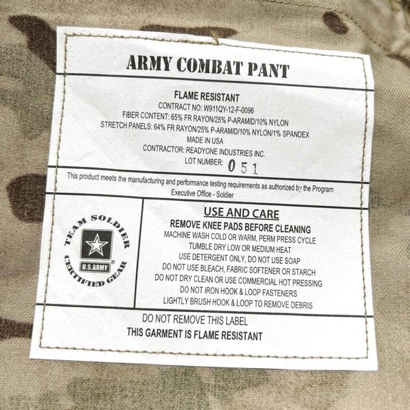 画像5: 米軍実物 US ARMY COMBAT PANT コンバットパンツ　MEDIUM-REGULAR (5)