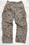 画像1: 米軍実物 USMC FROG デザートマーパットコンバットパンツ　M-R (1)