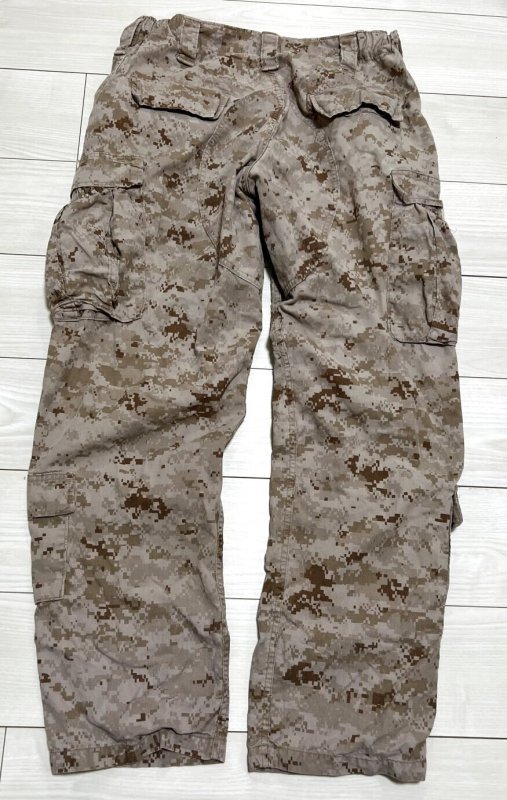 画像3: 米軍実物 USMC FROG デザートマーパットコンバットパンツ　M-R (3)