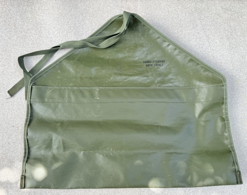 画像3: ナム戦 米軍実物 ウィリスM38 M151 マット Jeep BAG TOOL US ツールバッグ  (3)