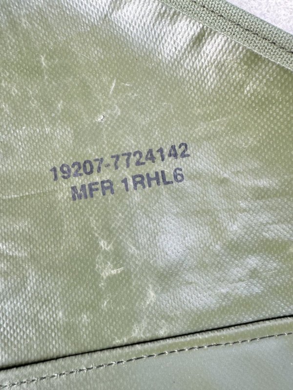 画像4: ナム戦 米軍実物 ウィリスM38 M151 マット Jeep BAG TOOL US ツールバッグ  (4)