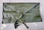 画像1: ナム戦 米軍実物 ウィリスM38 M151 マット Jeep BAG TOOL US ツールバッグ  (1)