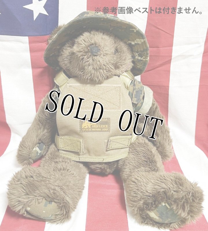 画像3: 米軍放出品　USMC 海兵隊　US MARINES　ミリタリーベアー (3)