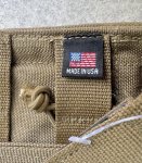 画像5: 米軍実物 DBT BattleLab製  M4/M16用 シングル マグポーチ (5)