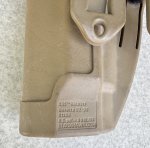 画像3: 米軍実物 BlackHawk CQCホルスター M92/96  (3)