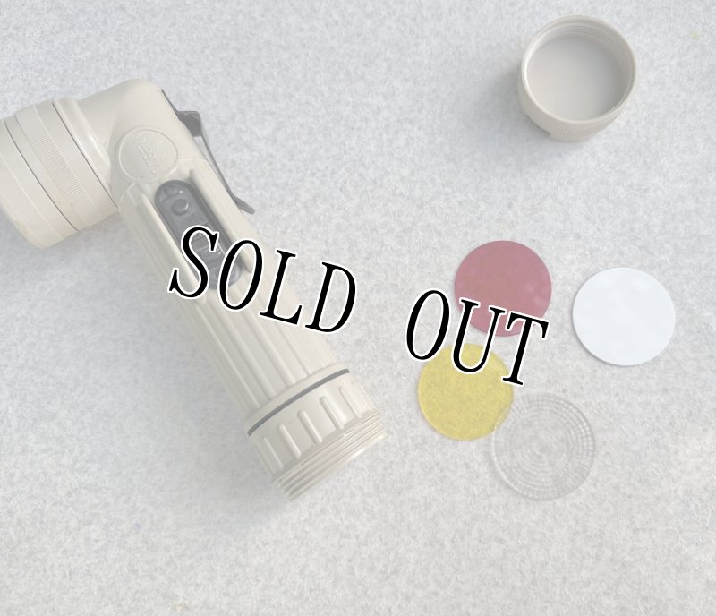 画像9: 米軍実物 FULTON MX-991/U L型 LED フラッシュライト デザート (9)