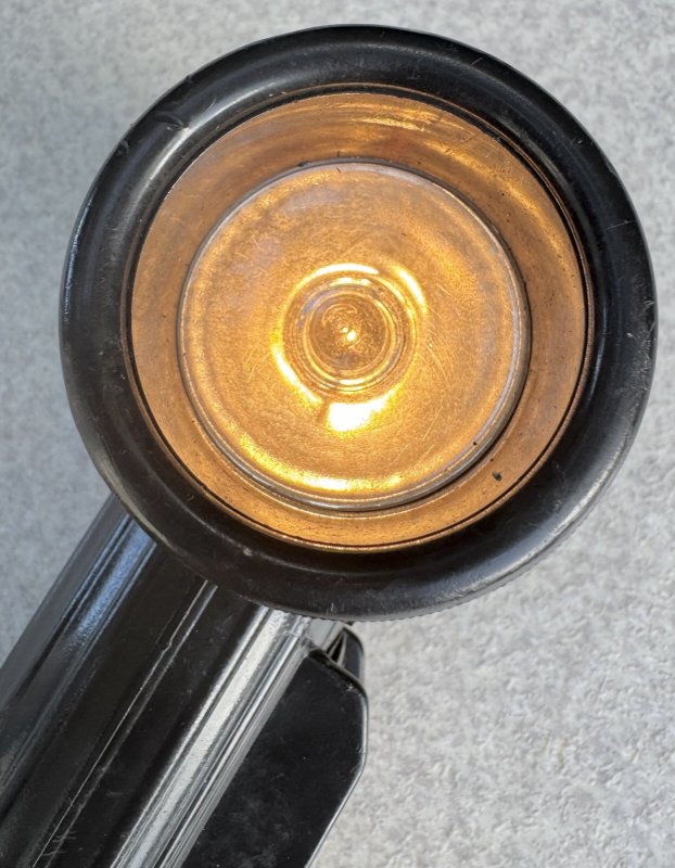 画像4: 米軍実物 FULTON MX-991/U L型 フラッシュライト ブラック (4)