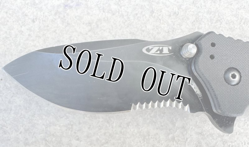 画像5: 米軍放出品  ゼロトーランス USA スプリングアシスト フリッパーナイフ S30V G10 ケンオニオン ZT 0350 (5)