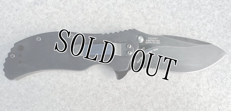画像1: 米軍放出品  ゼロトーランス USA スプリングアシスト フリッパーナイフ S30V G10 ケンオニオン ZT 0350 (1)