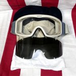 画像1: 米軍実物　ESS　ゴーグル　TAN (1)