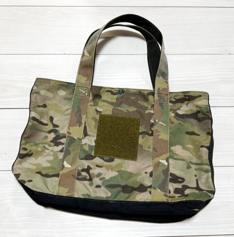 画像2: 米軍放出品　オードナンス　マルチカムトートバッグ (2)