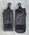画像4: 米軍放出品 バックパック ユーティリティー  ポーチ ブラック 2個セット (4)