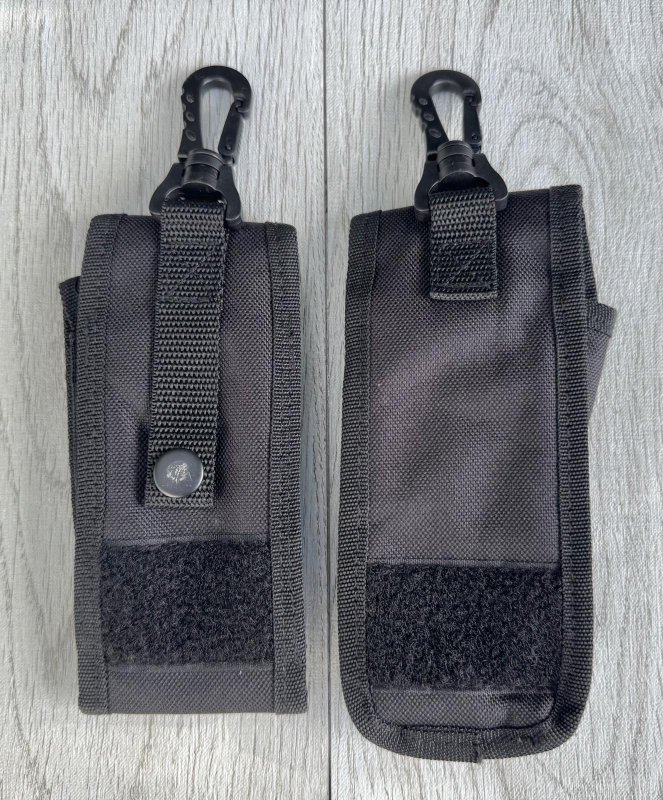 画像4: 米軍放出品 バックパック ユーティリティー  ポーチ ブラック 2個セット (4)