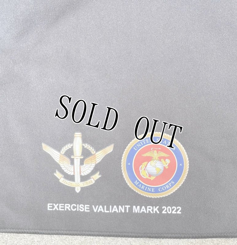 画像3: 米軍放出品 USMC Exercise Valiant Mark 記念タオル (3)