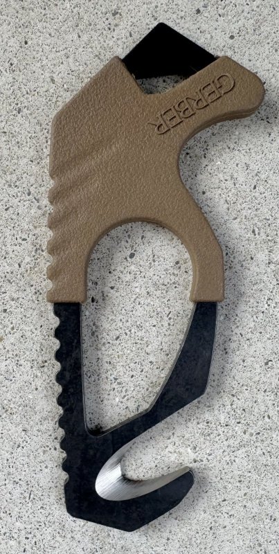 画像3: 米軍実物 GERBER レスキューツール  ガラスブレイカー ストラップカッター  (3)