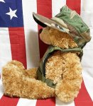 画像2: 米軍放出品 US NAVY 海軍 ミリタリー オードナンス プレキャリ 着用ベアー　 (2)