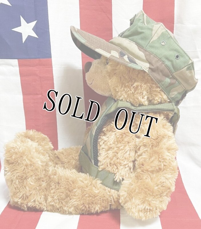 画像2: 米軍放出品 US NAVY 海軍 ミリタリー オードナンス プレキャリ 着用ベアー　 (2)