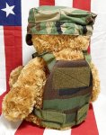 画像3: 米軍放出品 US NAVY 海軍 ミリタリー オードナンス プレキャリ 着用ベアー　 (3)