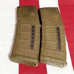 画像1: 米軍実物 MAGPUL PMAG 30 GEN M3 AR-15/M4/M16 30連マガジン   WINDOW 両窓 30rd マグ 5.56mm コヨーテタン　2個セット  (1)