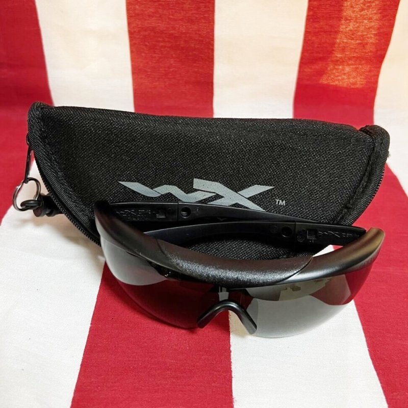 画像1: 米軍実物　WILEY-X TALON APEL サングラス スモークレンズ (1)