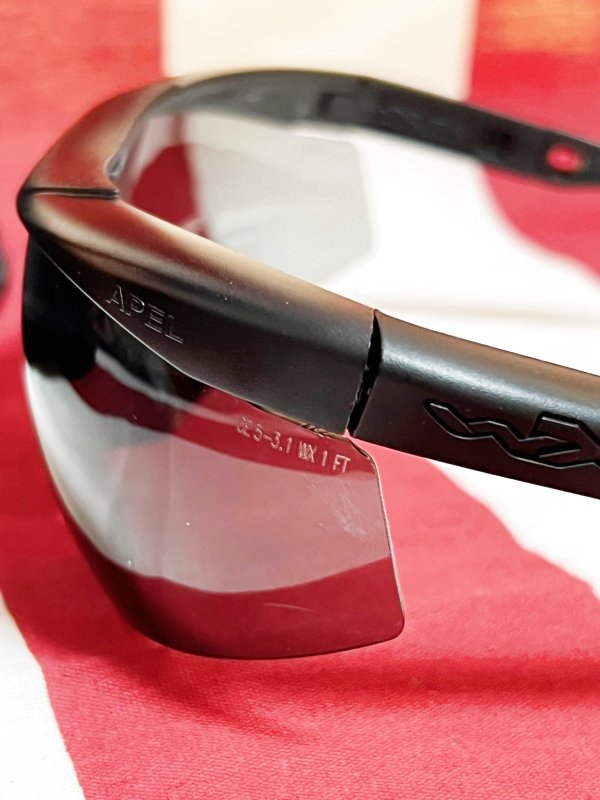 画像4: 米軍実物　WILEY-X TALON APEL サングラス スモークレンズ (4)