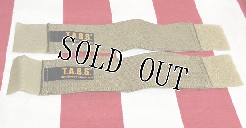 画像1: 米軍放出品 T.A.B.S.　ブーツ バンド  COY (1)