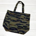 画像3: 米軍 タイガーストライプトートバッグ OKINAWA ヴィンテージシーサーワッペン (3)
