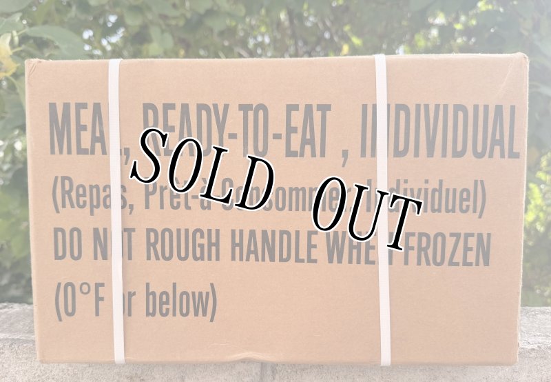 画像1: 米軍実物 2026年4月検【アメリカル】MREレーション非常食/戦闘食 MENU-A 12個 セット (1)