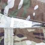 画像3: 米軍実物 スコーピオン マルチカム パンツ　MEDIUM-SHORT (3)