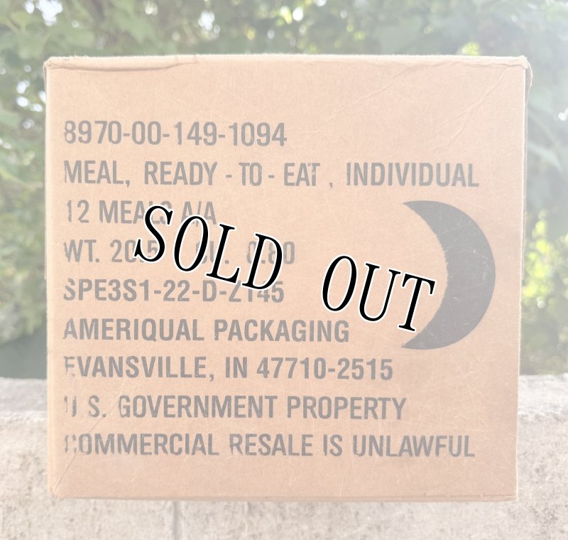 画像4: 米軍実物 2026年4月検【アメリカル】MREレーション非常食/戦闘食 MENU-A 12個 セット (4)