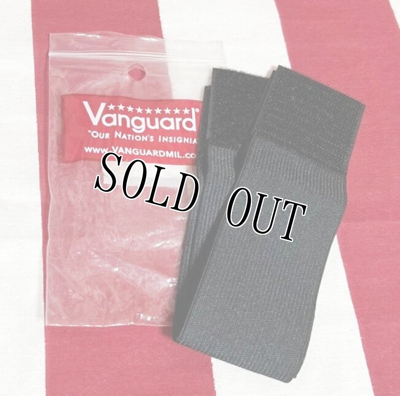 画像1: 米軍放出品 Vanguard　ブーツ バンド  BK (1)