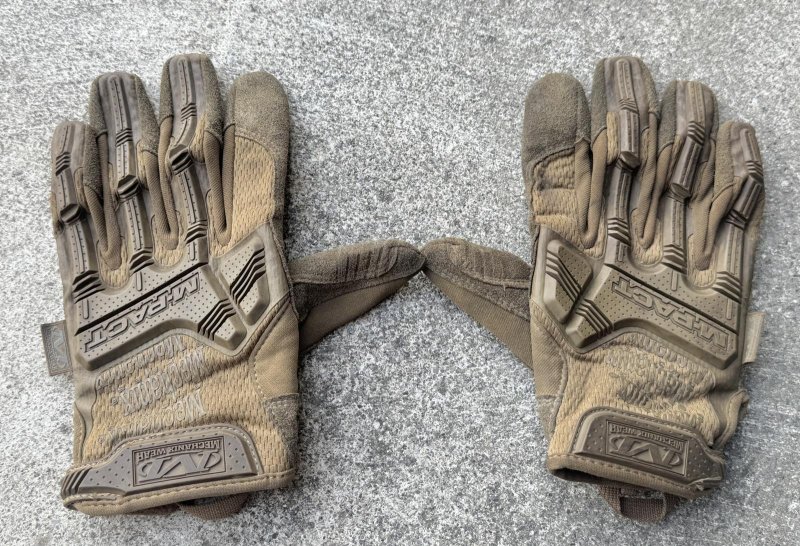 画像2: 米軍放出品　メカニクス MECHANIX  M-PACTグローブ　 MEDIUM　コヨーテ (2)