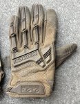 画像7: 米軍放出品　メカニクス MECHANIX  M-PACTグローブ　 MEDIUM　コヨーテ (7)
