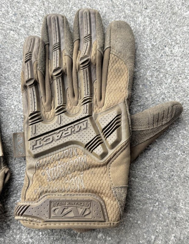 画像7: 米軍放出品　メカニクス MECHANIX  M-PACTグローブ　 MEDIUM　コヨーテ (7)