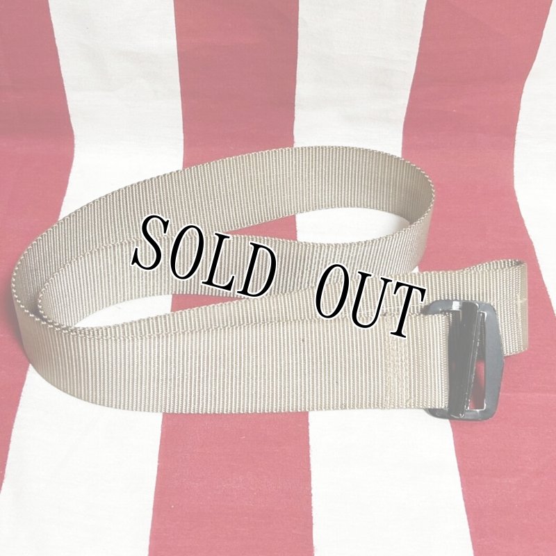 画像1: 米軍実物　BDU　ベルト　TAN　115cm (1)