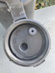画像8: 米軍実物 WATER タンク　ブラック  (プラスチック) (8)