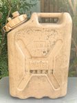 画像2: 米軍実物 WATER タンク　デザート (プラスチック) (2)