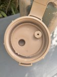 画像9: 米軍実物 WATER タンク　デザート (プラスチック) (9)