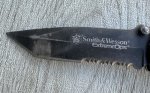 画像2: 海兵隊放出品 Smith＆Wesson   ナイフ ブルズアイ (2)