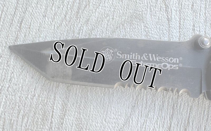 画像2: 海兵隊放出品 Smith&Wesson   ナイフ ブルズアイ (2)