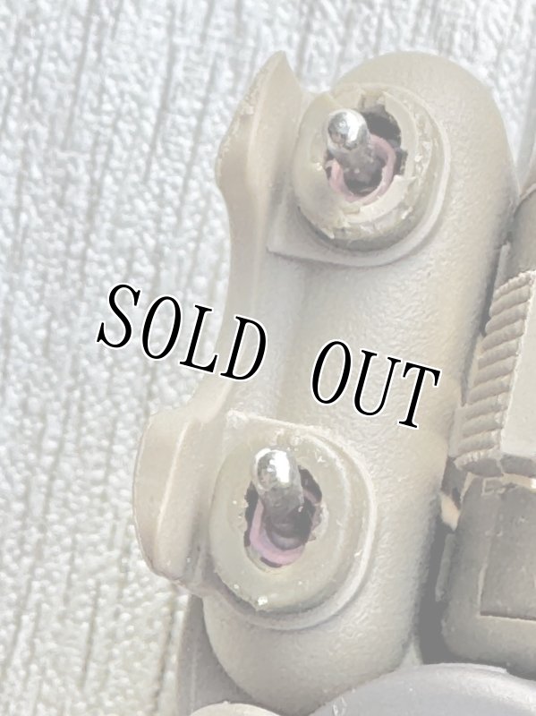 画像5: 米軍実物 SUREFIRE ヘルメットライト イエローグリーン 赤外線 タン (5)