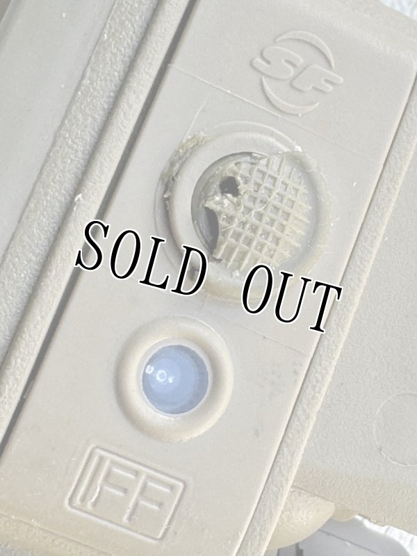 画像6: 米軍実物 SUREFIRE ヘルメットライト イエローグリーン 赤外線 タン (6)