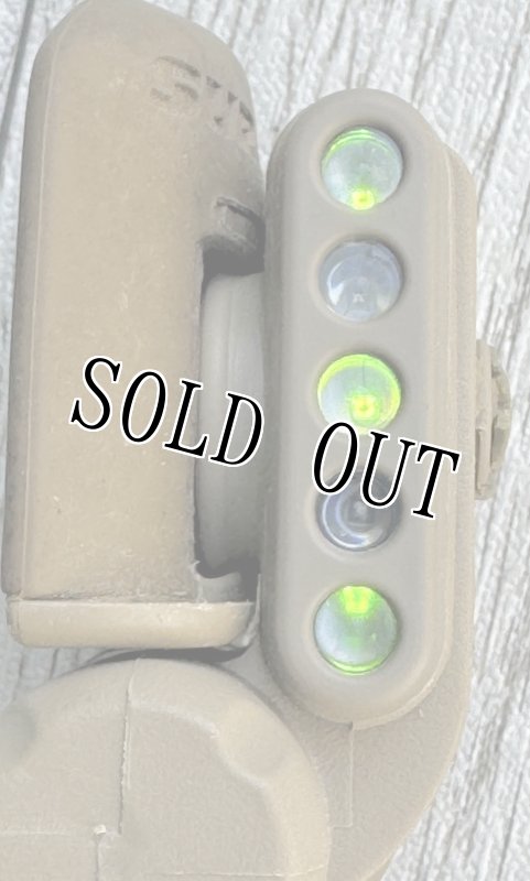 画像10: 米軍実物 SUREFIRE ヘルメットライト イエローグリーン 赤外線 タン (10)