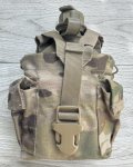 画像2: 米軍実物 キャンティーン   カップ スタンド ポーチ マルチカム (2)