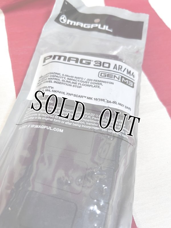 画像2: 米軍実物 Magpul PMAG 30 AR-15/M4/M16 GEN M3 5.56 マガジン (2)