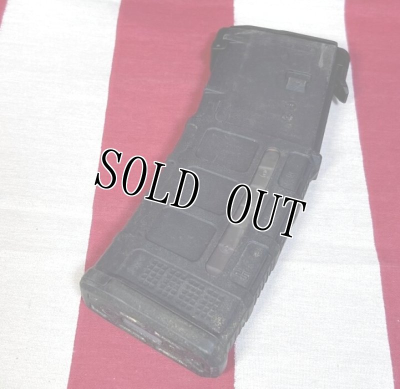 画像1: 米軍実物  MAGPUL PMAG 30 GEN M3 AR-15/M4/M16 30連マガジン   WINDOW 両窓 30rd マグ 5.56mmブラック (1)