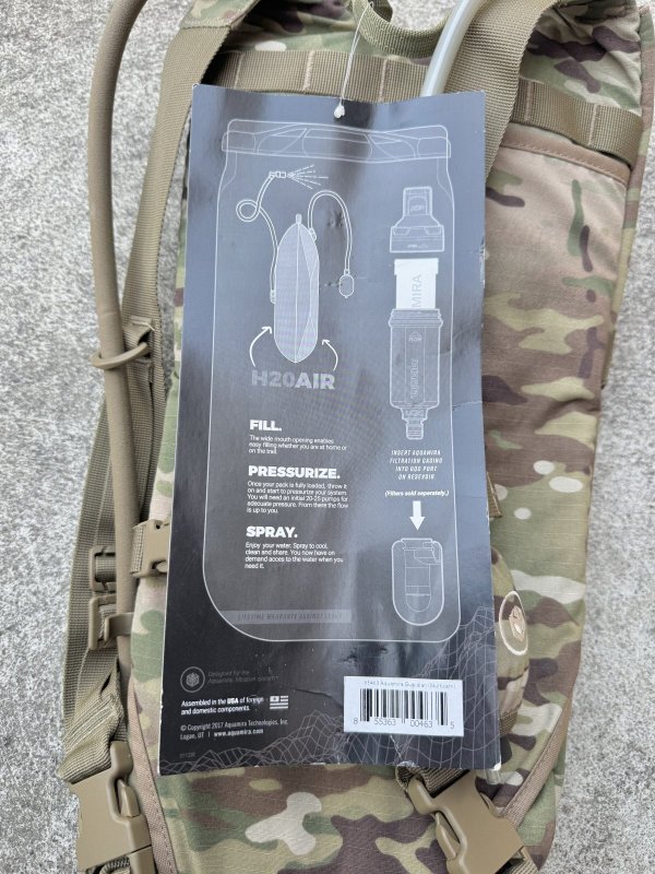 画像5: 米軍放出品 Aquamira Guardian Tactical   ハイドレーション システム (5)