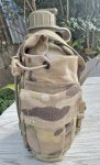 画像3: 米軍実物 キャンティーン   カップ スタンド ポーチ マルチカム (3)